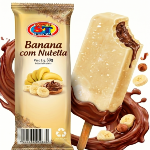 Banana com Nutella